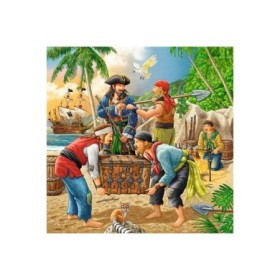 Puzzle Aventurile Piratilor, 3X49 Piese Ravensburger - 1